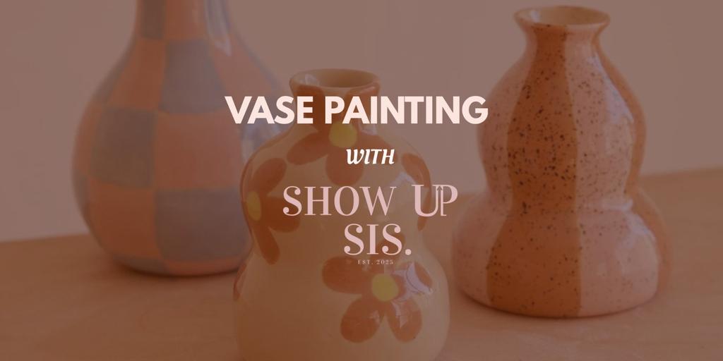 Show Up & Create: Candle Painting💐