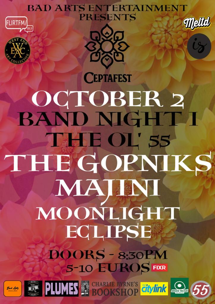 CeptaFest IV - Band Night I - The Gopniks, Majini, Moonlight Eclipse