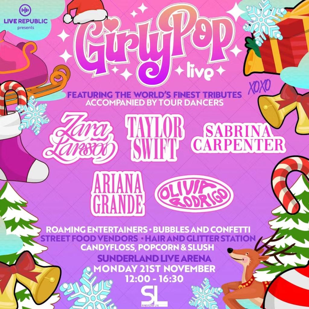 GirlyPop Live - Xmas Party | Sunderland Live Arena