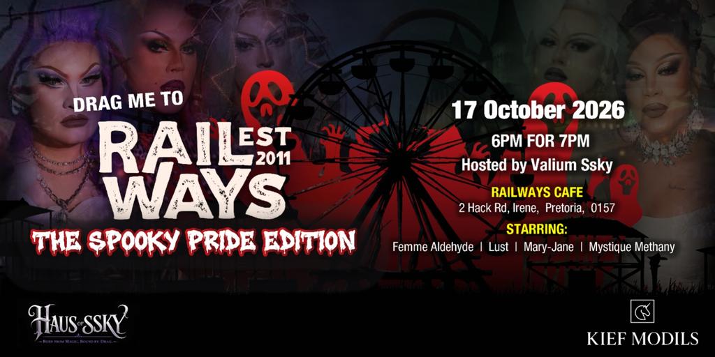 Drag Me to Railways – The Spooky Pride Edition