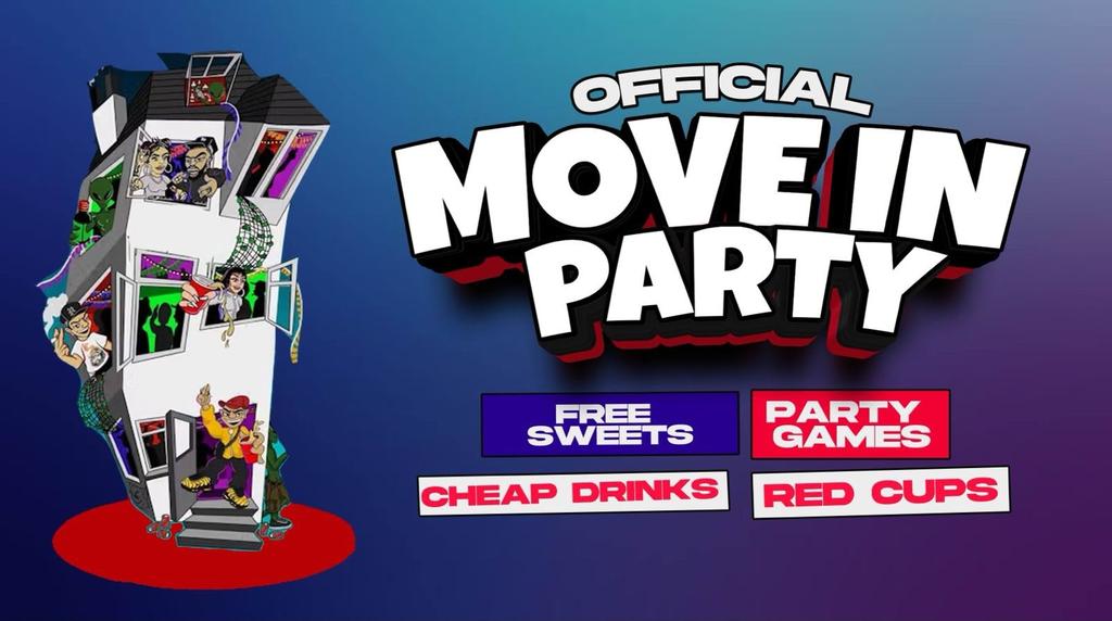 Freshers Week - Official Move In Party 📦