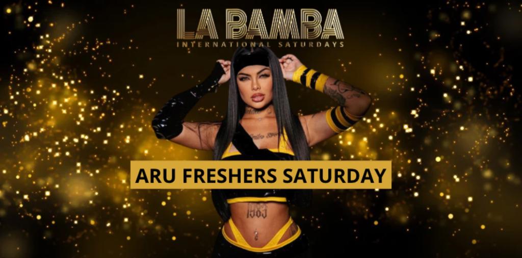 ARU Freshers Saturday!