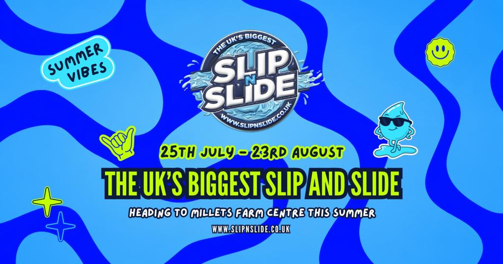 Slip n Slide @ Millets Farm
