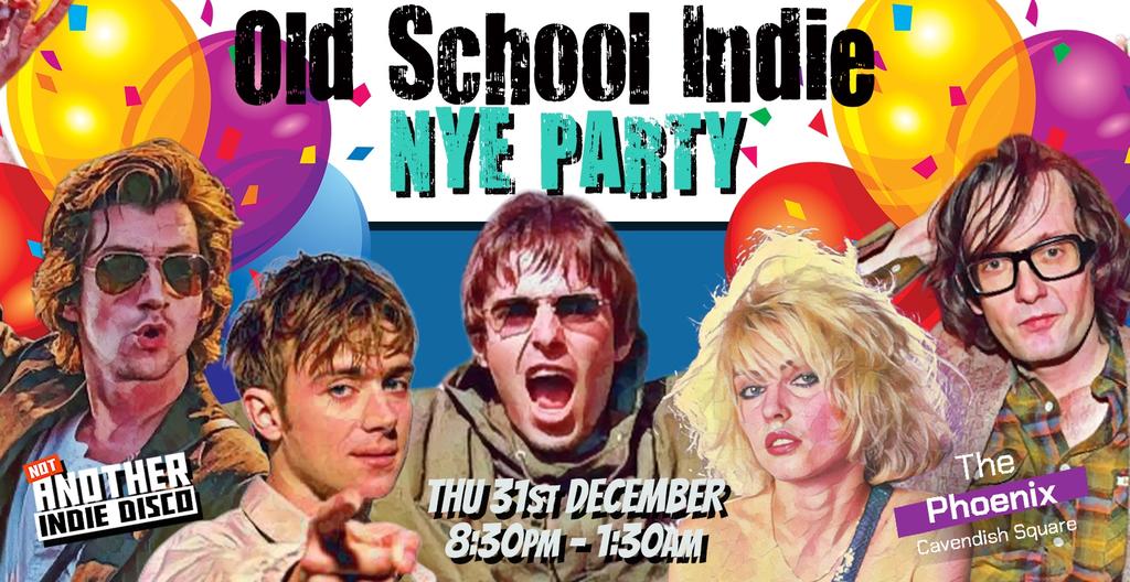 Old School indie NYE Party - The 31st December, 8:30pm-1:30am (18+)