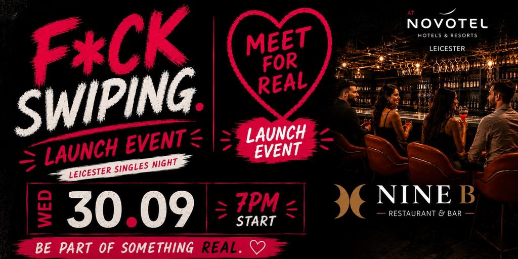Meet For Real: Leicester Singles Launch Night