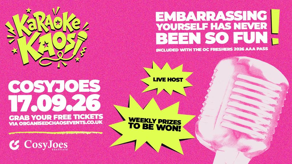 Karaoke Kaos | Freshers | CosyJoes