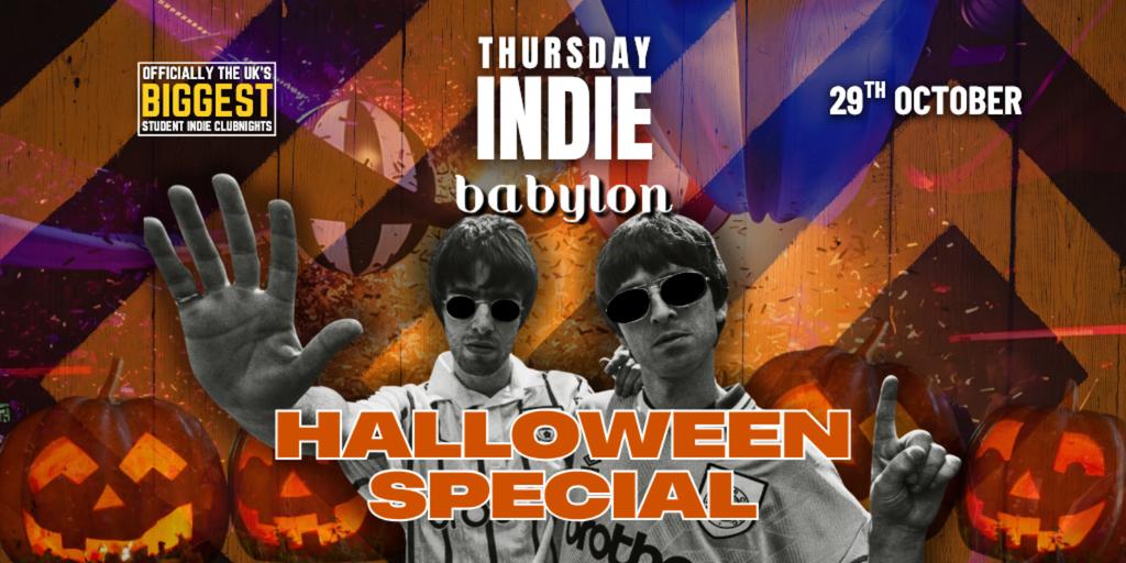 Thursday Indie BABYLON - HALLOWEEN SPECIAL