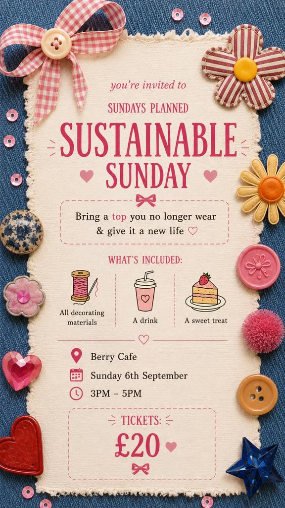 Sustainable Sunday 🧵🪡