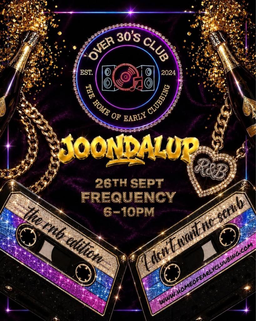 Over 30s Club Joondalup - R&B Edition