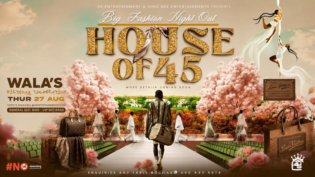HOUSE OF 45 AUGUST