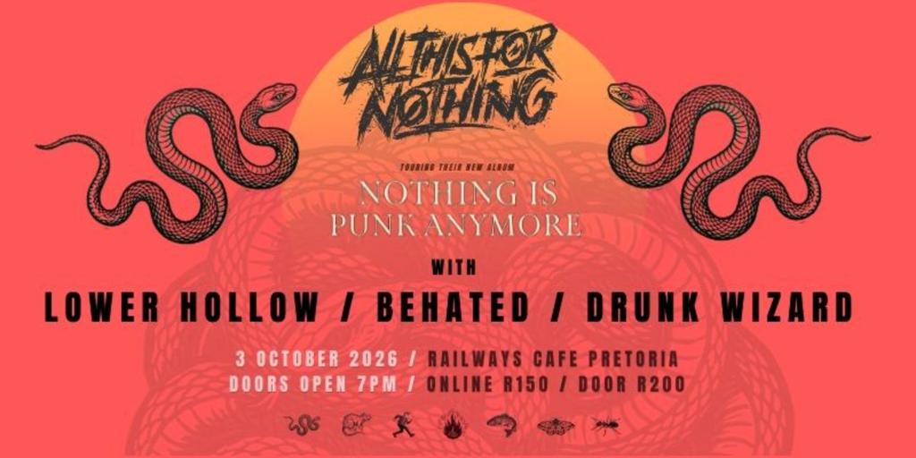 ATFN - Nothing is punk anymore with Drunk Wizzard, Behated & Lower Hollow