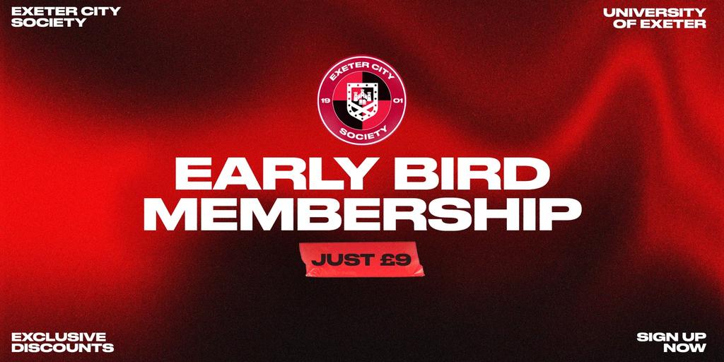 ENDS 13.09 | ECS Early Bird Membership 2026/27