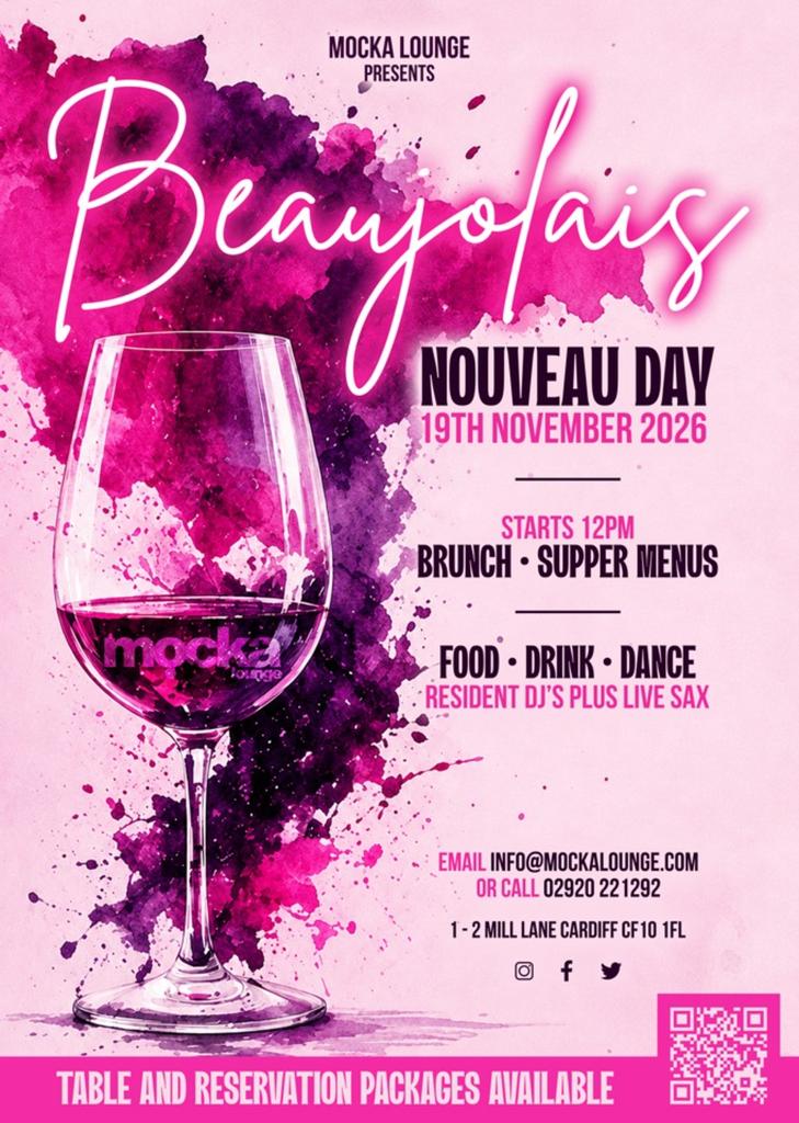 Le Beaujolais Nouveau est arrivé | Mocka Lounge – 19 November 2026