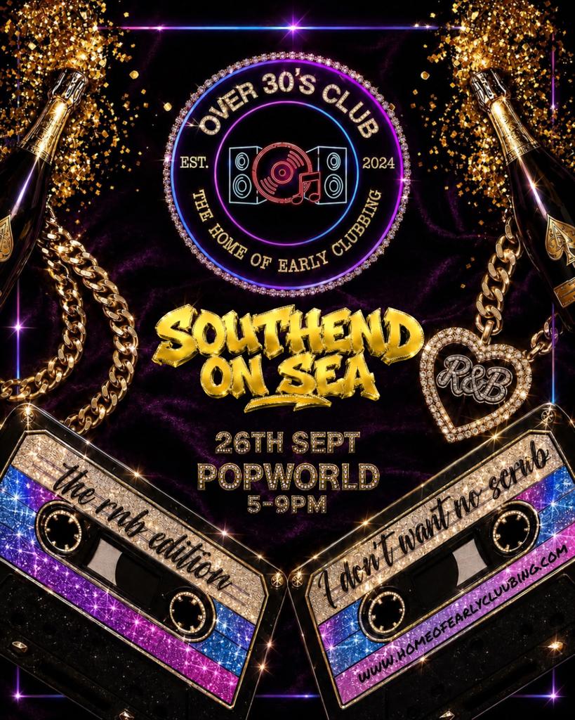 Over 30s' Club Presents Daytime Disco - Southend [RNB Ed]