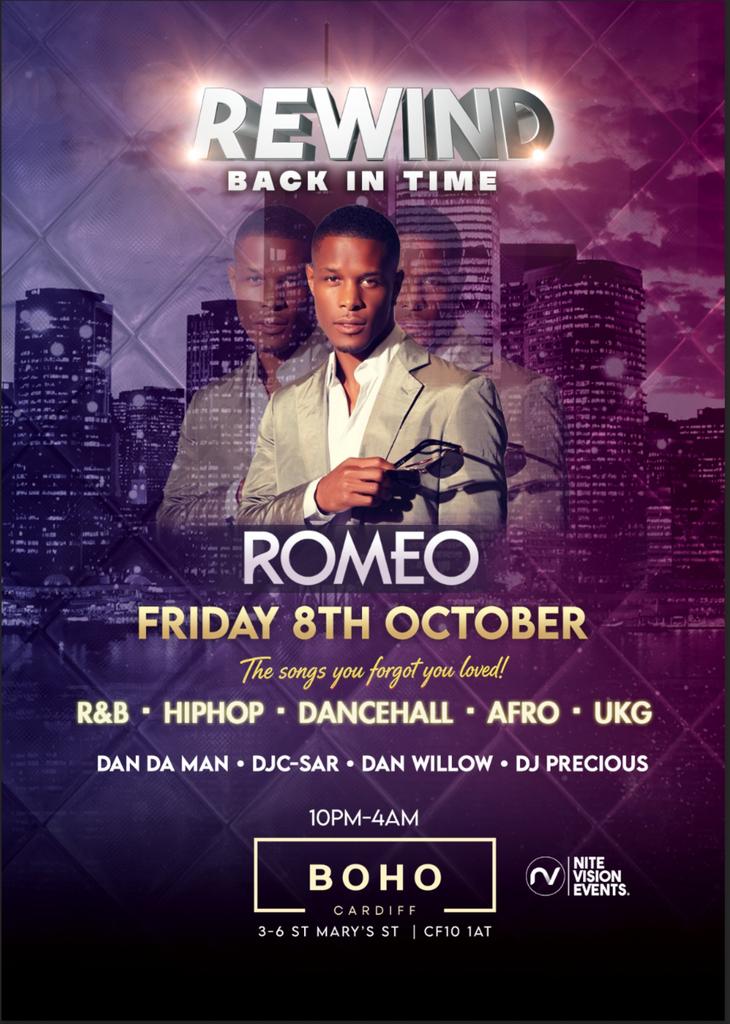 REWIND Cardiff - Presents So Solid's Romeo
