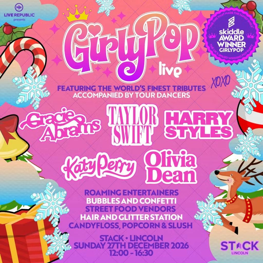 GirlyPop Live - Santa's House | STACK, Lincoln