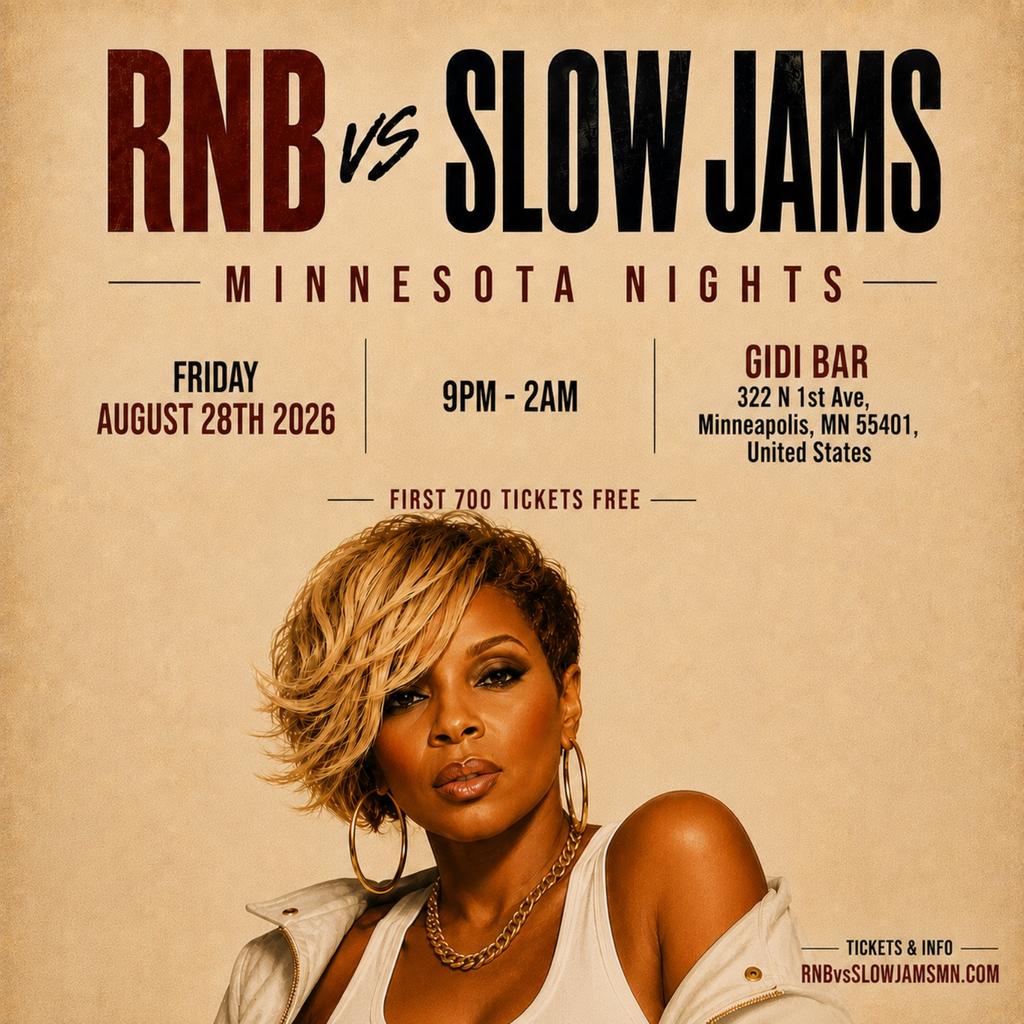 RNB vs SLOW JAMS MINNESOTA - Late Night Slow Jams & RnB Party