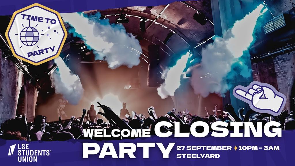 Welcome 2026: Closing Party @ Steel Yard