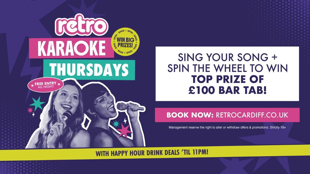Karaoke Thurs at Retro