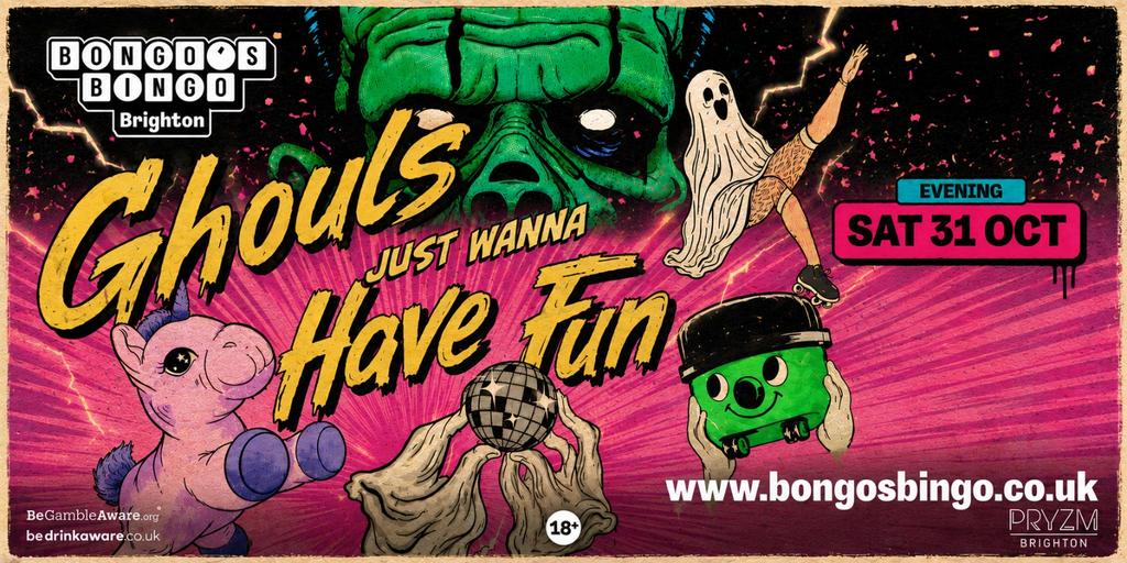 Bongo's Bingo Halloween Special - Ticket Link in Details!