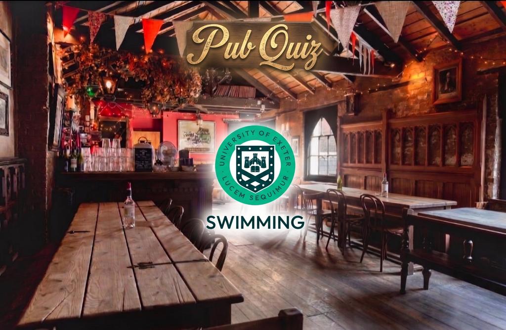 Welcome Week Pub Quiz - Uni of Exeter Swimming Club