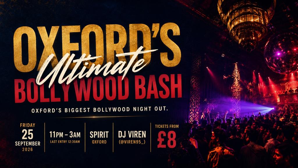 Oxford's Ultimate Bollywood Bash