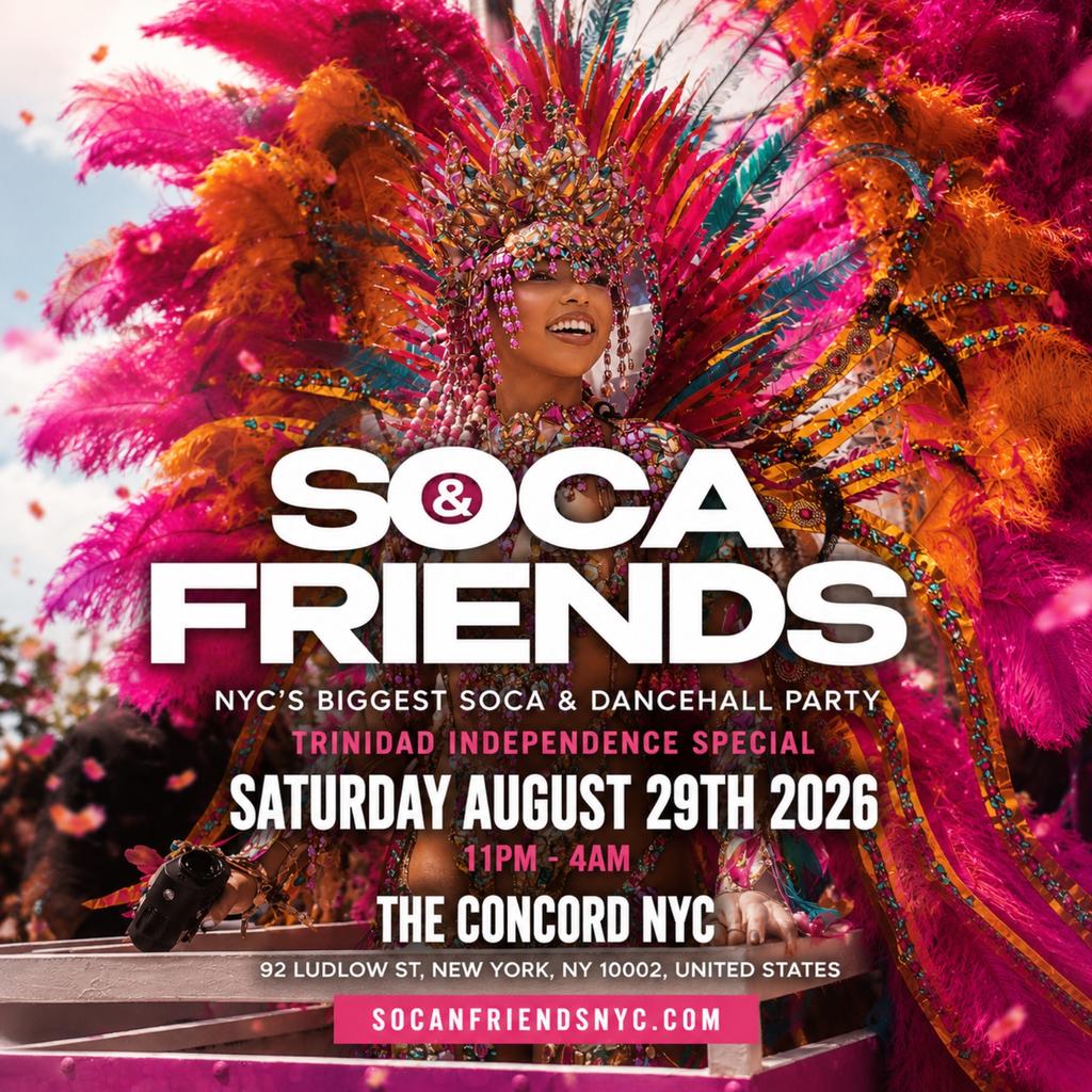 SOCA & FRIENDS - Summer Dancehall & Soca Party in NYC