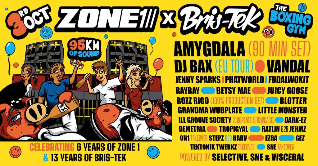 Bris-Tek x Zone 1 Birthday Bash