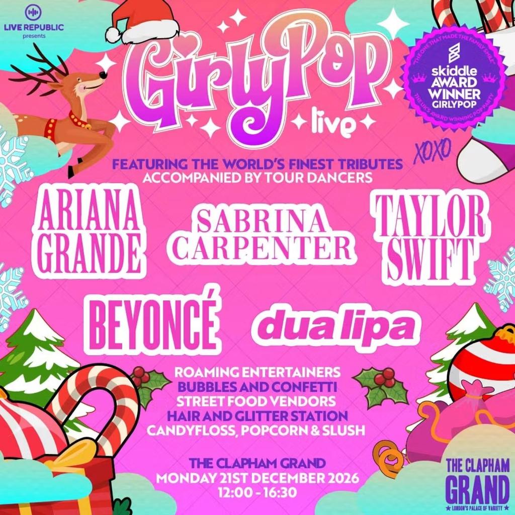 GirlyPop Live's Short n' Sweetmas | The Clapham Grand