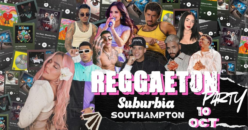 Reggaeton Party (Southampton) October 2026