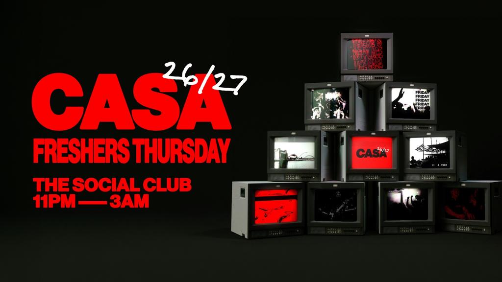 CASA: THURSDAY AT THE SOCIAL CLUB // WELCOME TO NEWCASTLE PT.1 // 6 ROOMS OF MUSIC