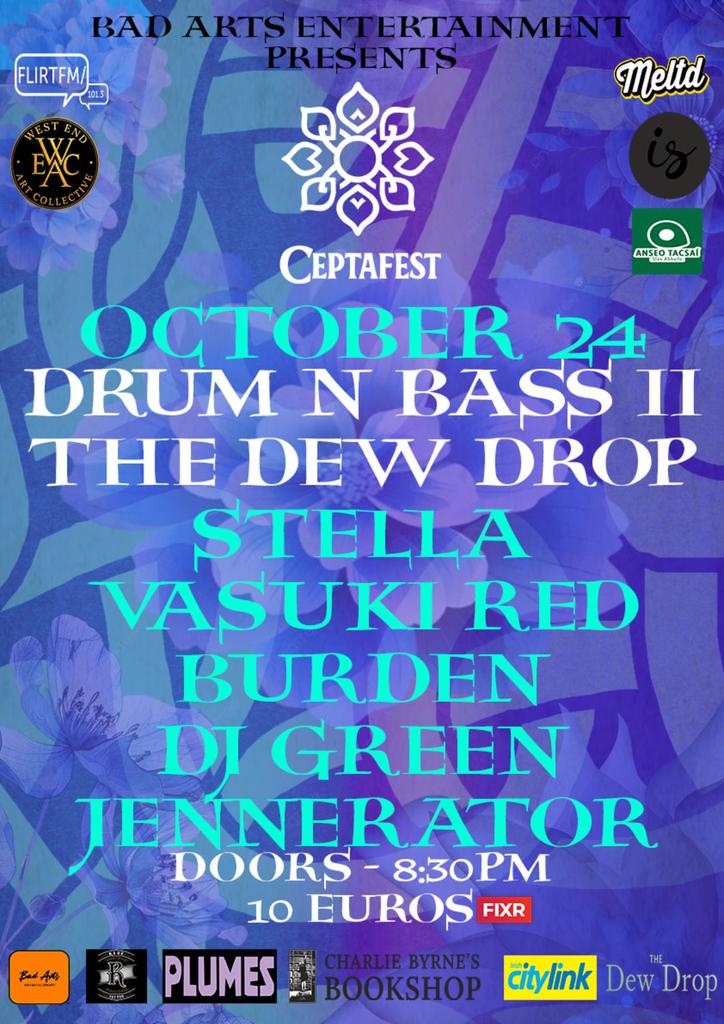CeptaFest IV - DNB II - STELLA, VASUKI RED, DJ GREEN, BURDEN, JENNERATOR