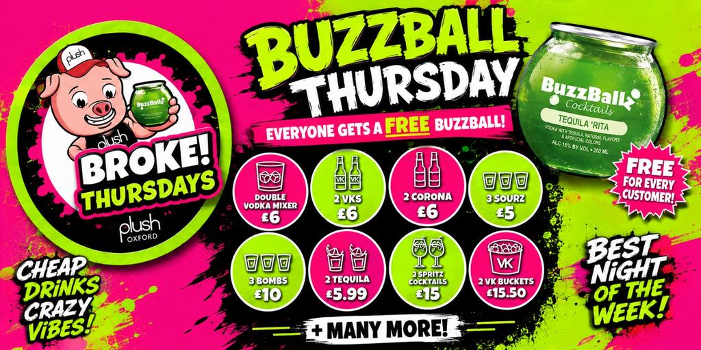 BUZZBALL THURSDAY - A Very Special Broke Thursday!