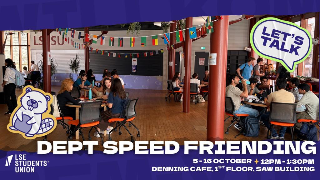 Welcome 2026 - Departmental Speed Friending