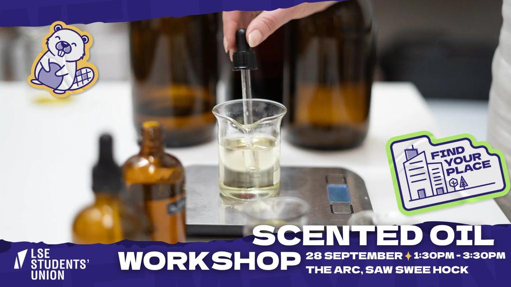Welcome 2026 - EPOCH London: Scented Oil Workshop