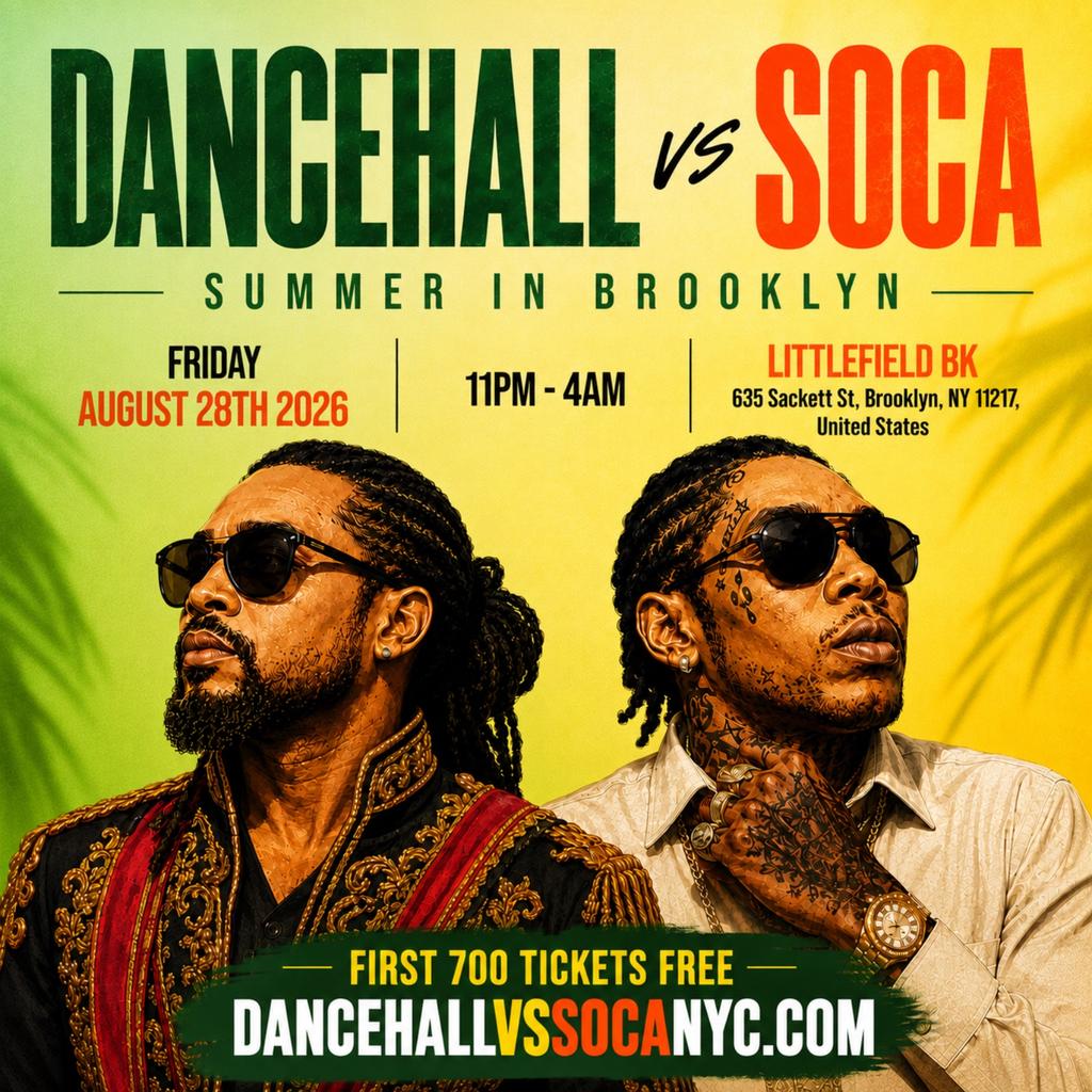DANCEHALL vs SOCA - SUMMER PARTY IN BROOKLYN