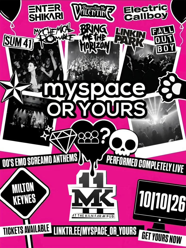 Myspace or Yours - Emo Anthems