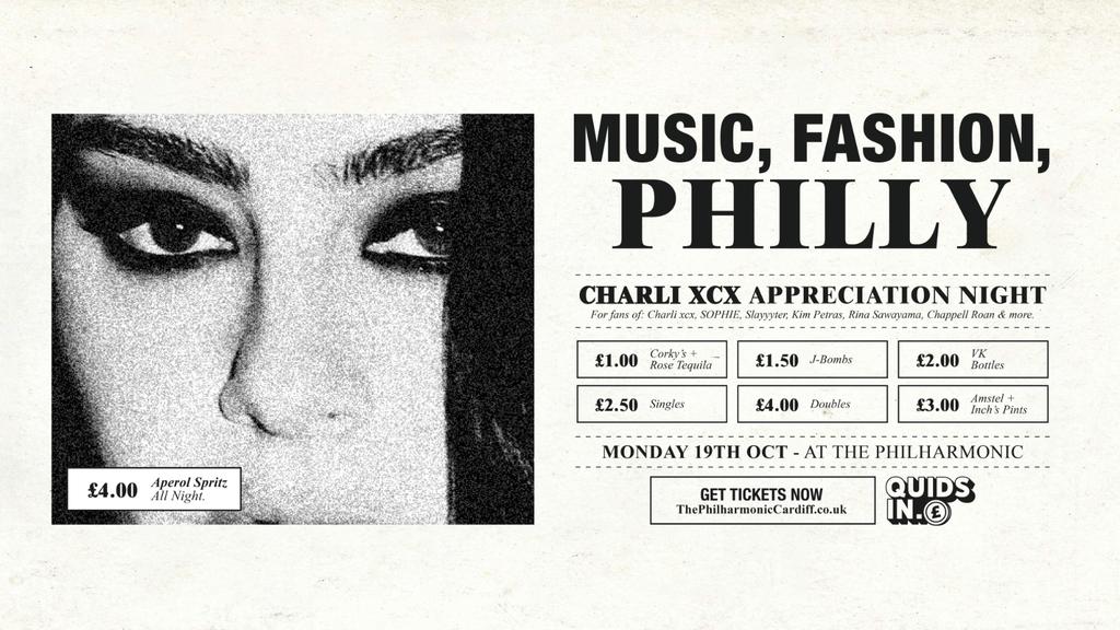 Quids In Presents: Charli xcx Appreciation Night