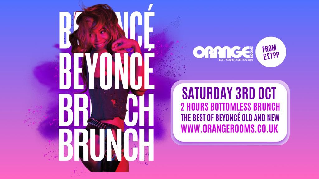 Beyoncé Brunch 6pm-8pm