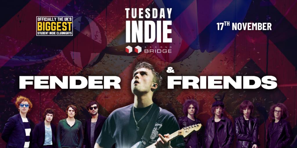 Tuesday Indie at Second Bridge FENDER & FRIENDS