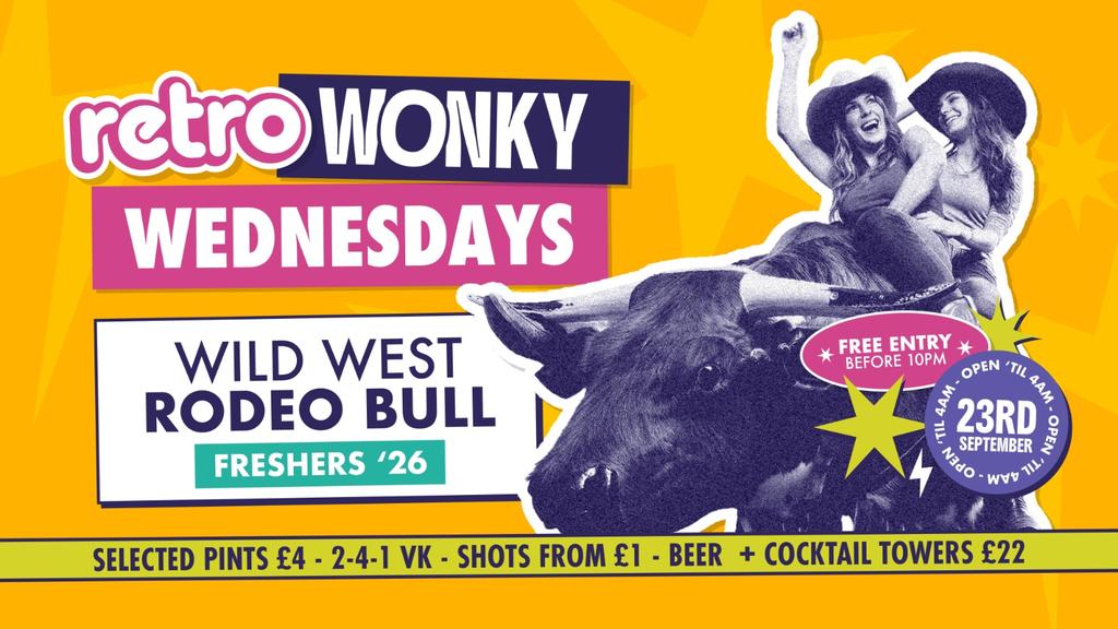 Freshers 2026 - Wild West Rodeo Night