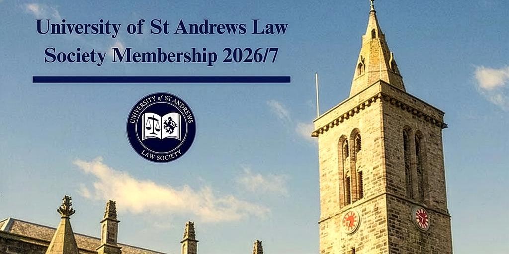University of St Andrews Law Society Membership 2026-2027