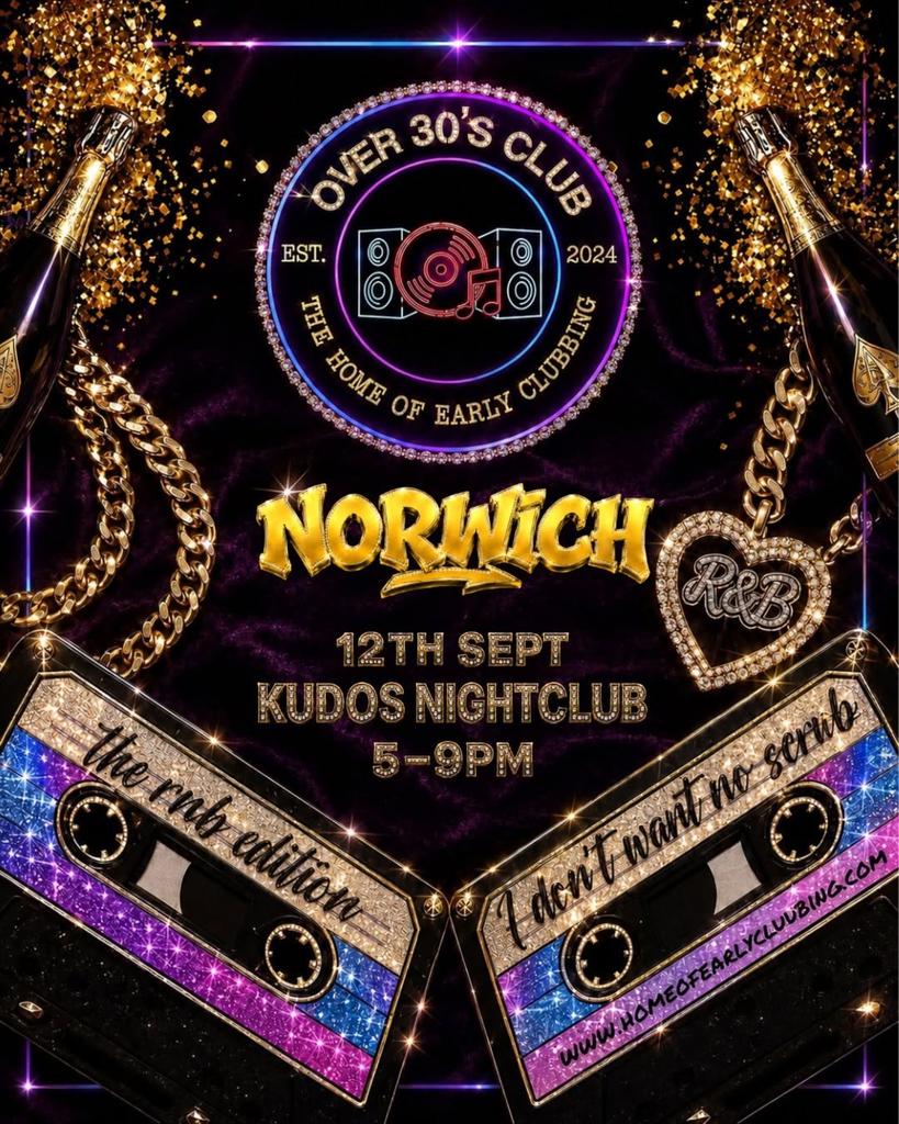 Over 30s' Club Presents Daytime Disco - Norwich [RNB Ed]