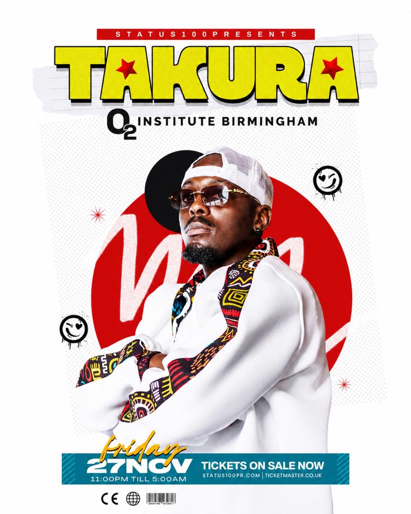 Takura Live at O2 Institute Birmingham