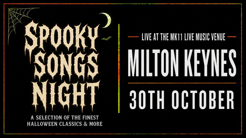 Spooky Songs Night