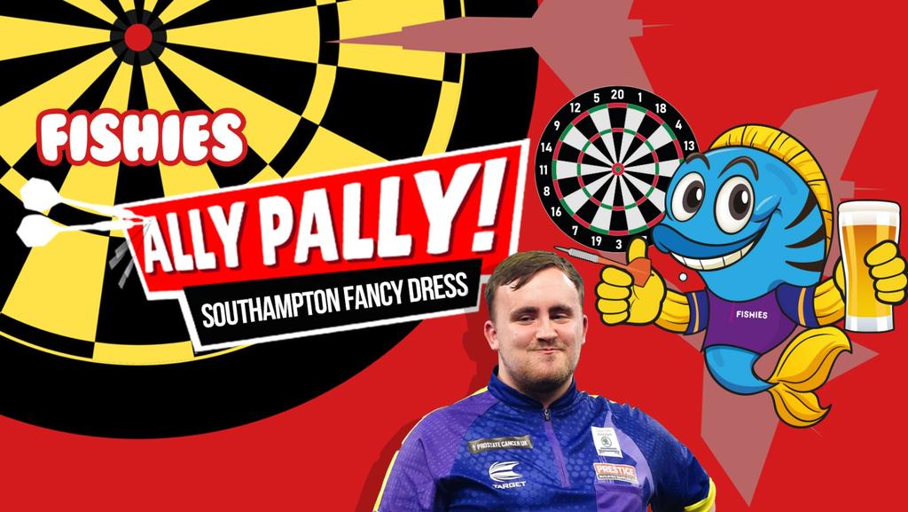 ALLY PALLY COMES TO SOUTHAMPTON | Fancy Dress And Darts