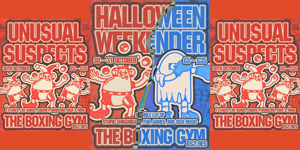 The UnUsual Suspects @ The Boxing Gym - Halloween Weekender pt. 1