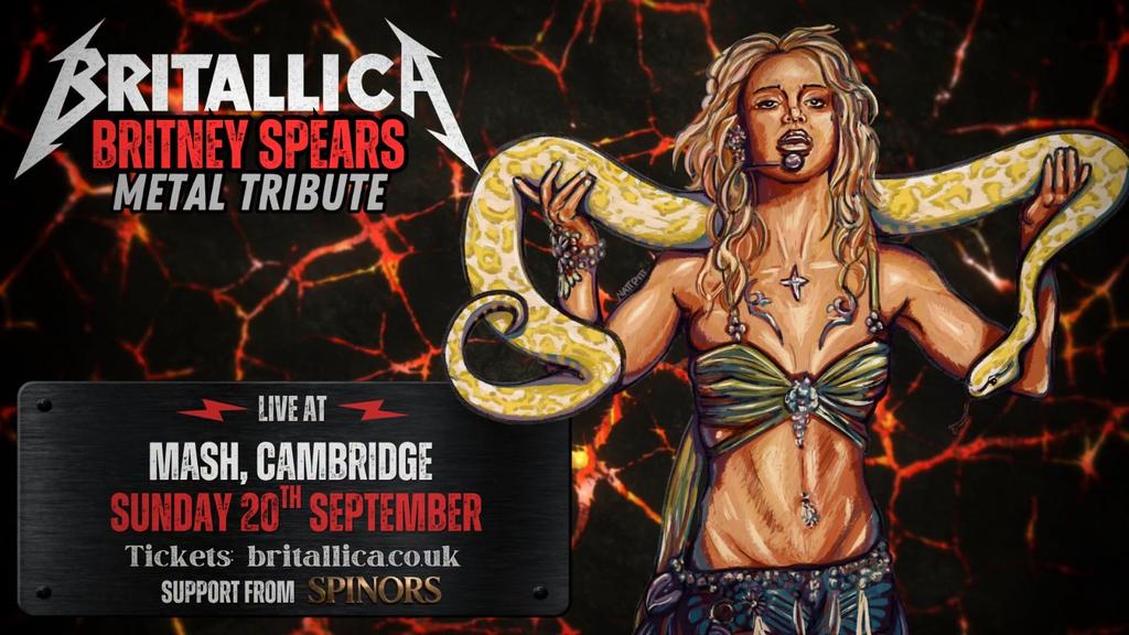 Britallica: Britney Spears Metal Tribute – Mash, Cambridge