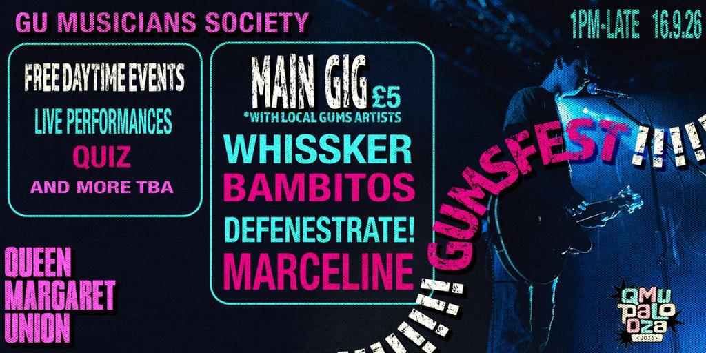 GU Musicians Society QMU takeover