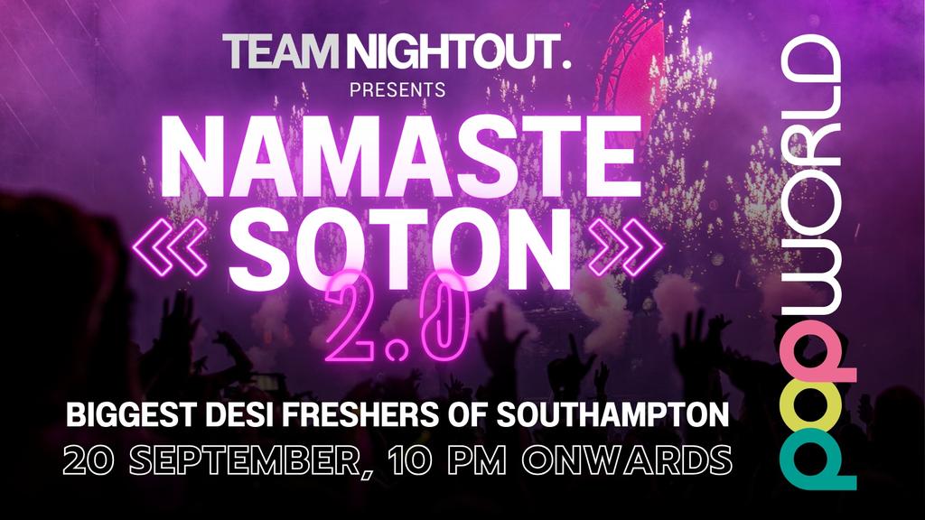 Bollywood FRESHER'S Night 2026 | Namaste Soton 2.0